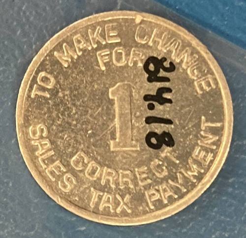 Arizona State Tax Commission token
