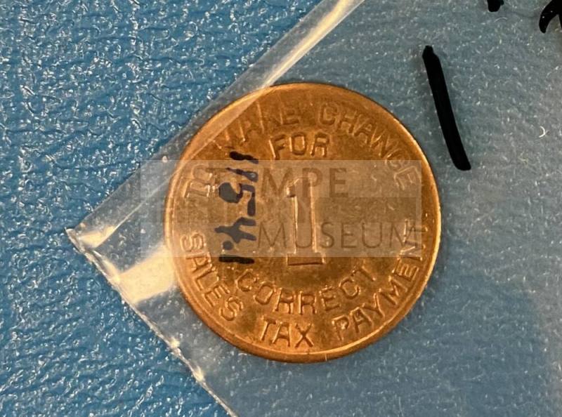 Arizona State Tax Commission token