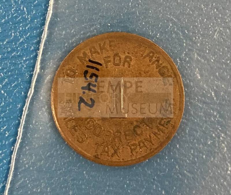 Arizona State Tax Commission token