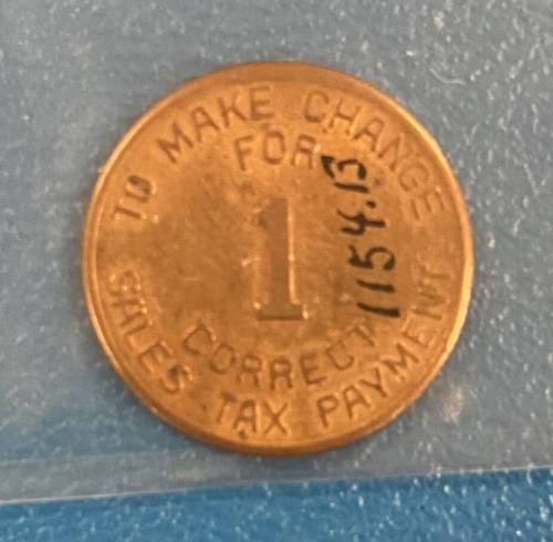 Arizona State Tax Commission token