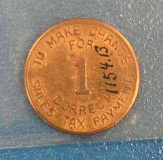 Arizona State Tax Commission token