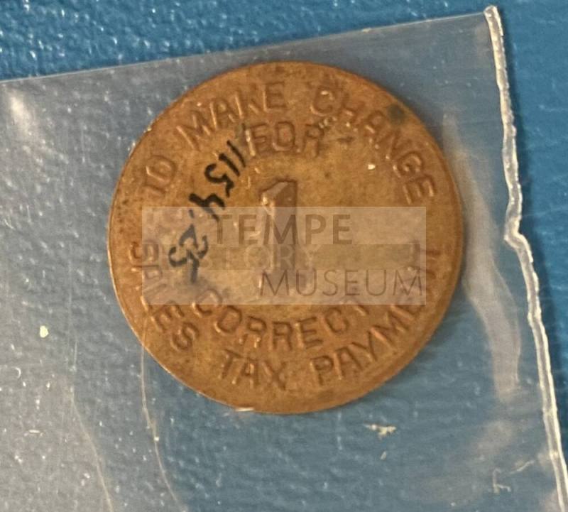 Arizona State Tax Commission token