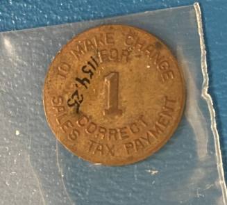 Arizona State Tax Commission token