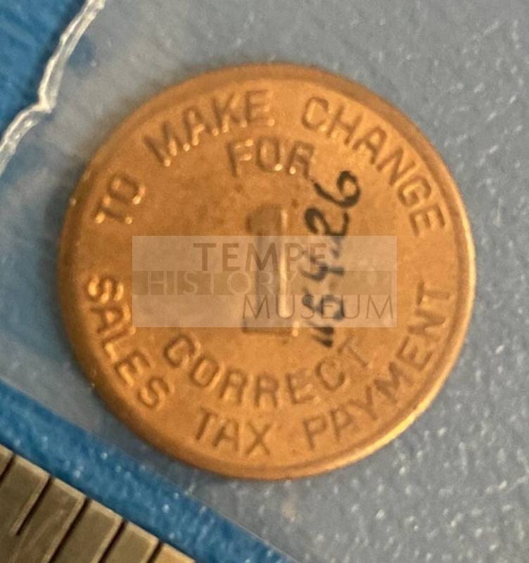 Arizona State Tax Commission token