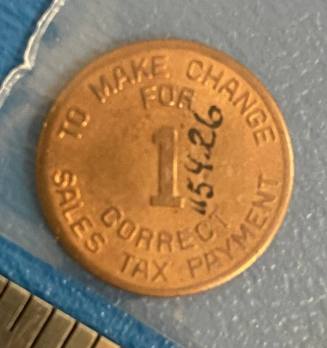 Arizona State Tax Commission token