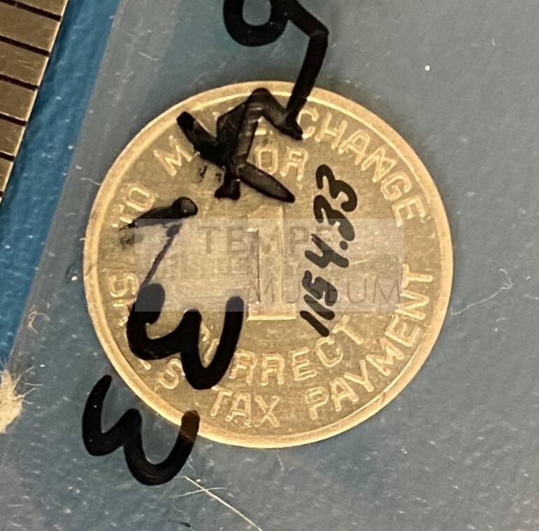 Arizona State Tax Commission token