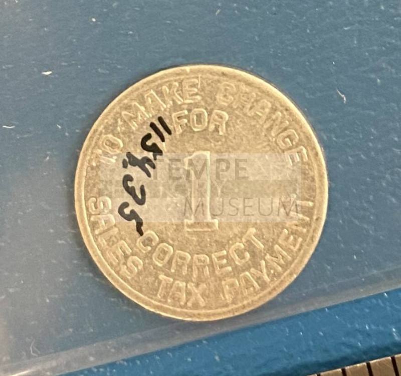 Arizona State Tax Commission token