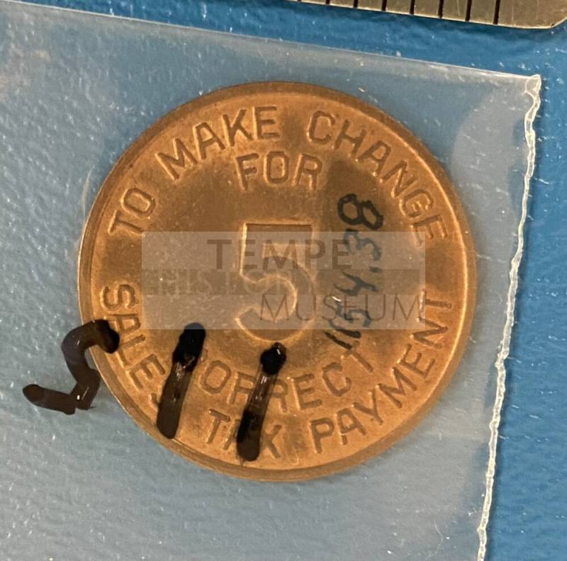 Arizona State Tax Commission token