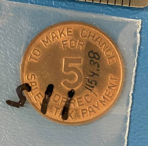 Arizona State Tax Commission token