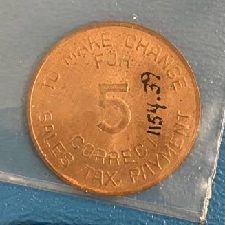 Arizona State Tax Commission token