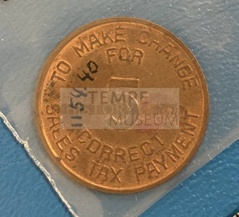 Arizona State Tax Commission token
