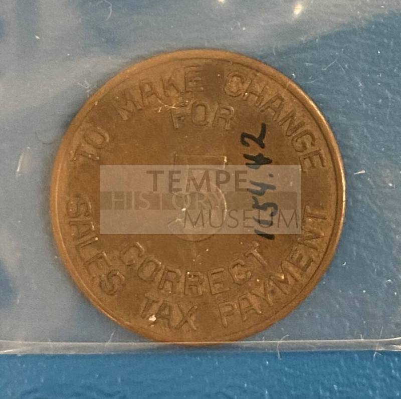 Arizona State Tax Commission token