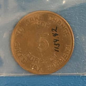 Arizona State Tax Commission token