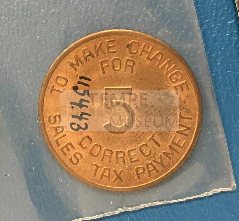 Arizona State Tax Commission token