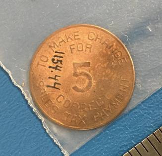 Arizona State Tax Commission token