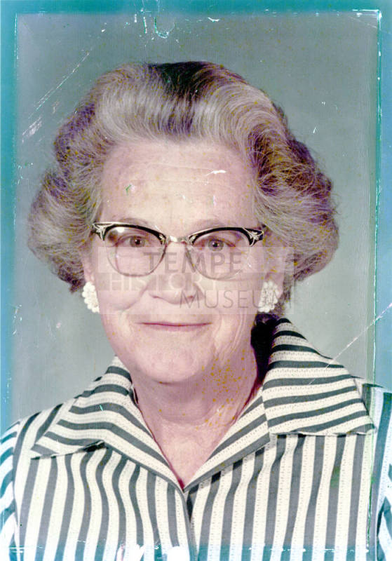 Photo of a unidentified woman