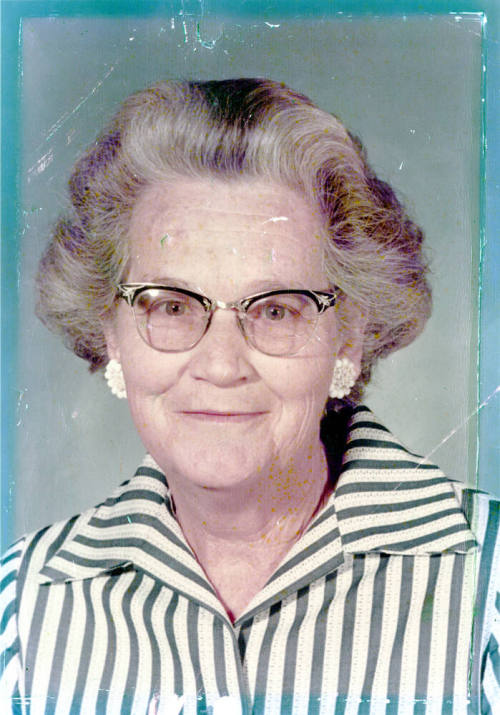 Photo of a unidentified woman