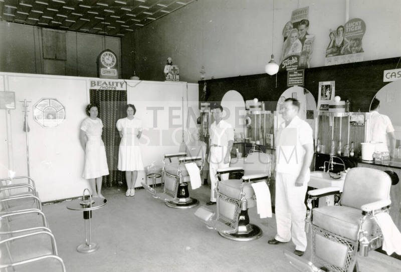 Photo-Smith's Barber and Beauty Shop Wedding