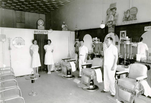 Photo-Smith's Barber and Beauty Shop Wedding