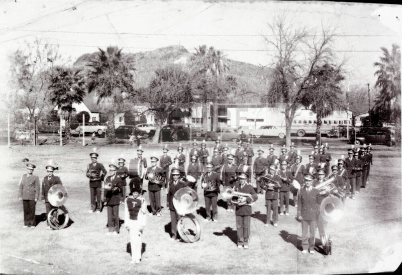 Marching Band Picture, most likely Tempe High School