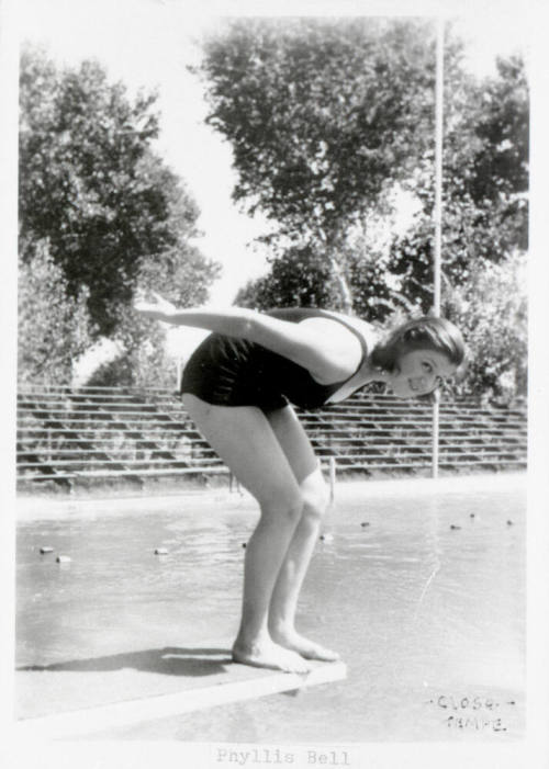 Photo-Phyllis Bell at Tempe Beach