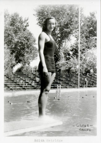 Photo-Edith Matridge at Tempe Beach