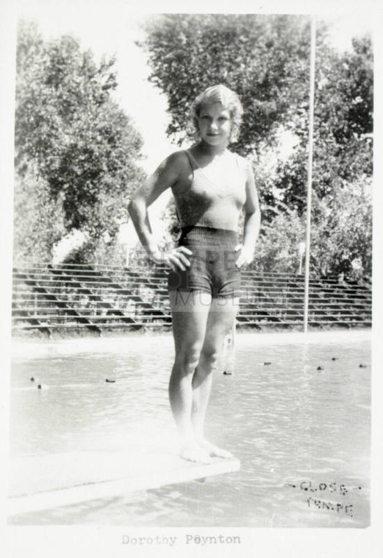 Photo-Dorothy Poynton at Tempe Beach