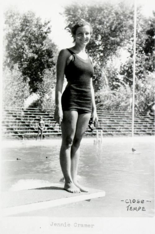 Photo-Jennie Cramer at Tempe Beach