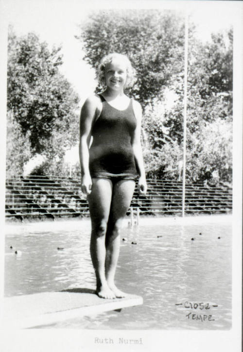 Photo-Ruth Nurmi at Tempe Beach
