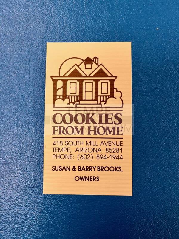 Card-Cookies from Home-418 S. Mill Ave