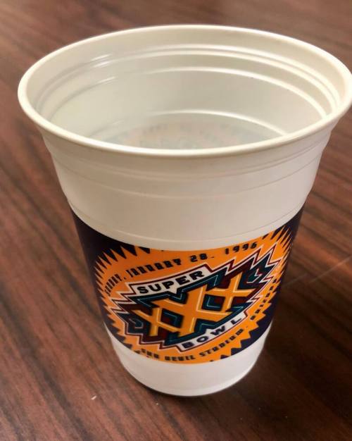 Super Bowl XXX Plastic Cup