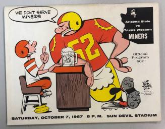 ASU football program, Arizona State Vs. Texas Western Miners