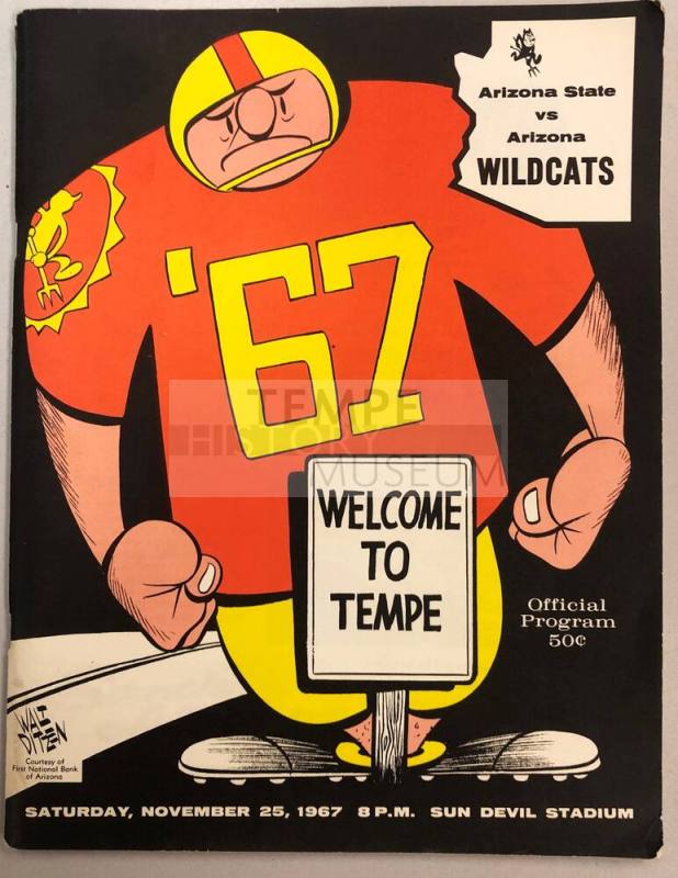 ASU Football Program, Arizona State Sun Devils Vs. Arizona Wildcats