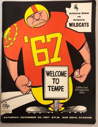 ASU Football Program, Arizona State Sun Devils Vs. Arizona Wildcats