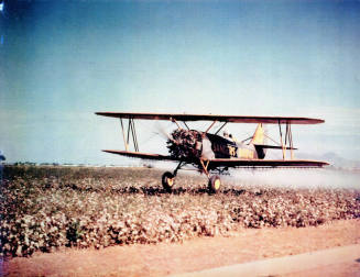 Sanders Crop Dusting Colored Photo