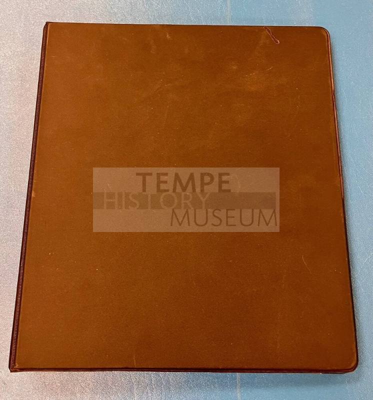 Binder with Historic Photos and Assorted Documents of the Frankenberg House