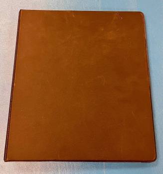 Binder with Historic Photos and Assorted Documents of the Frankenberg House