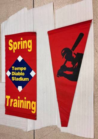 California Angels Diablo Stadium Red Street Pole Banners