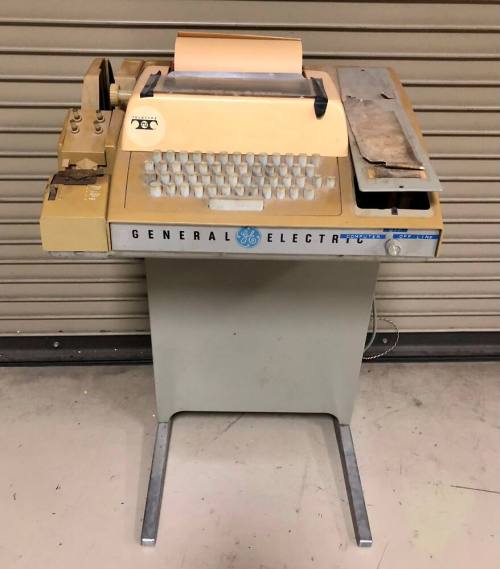 General Electric Teletype Machine used by Tempe Daily News