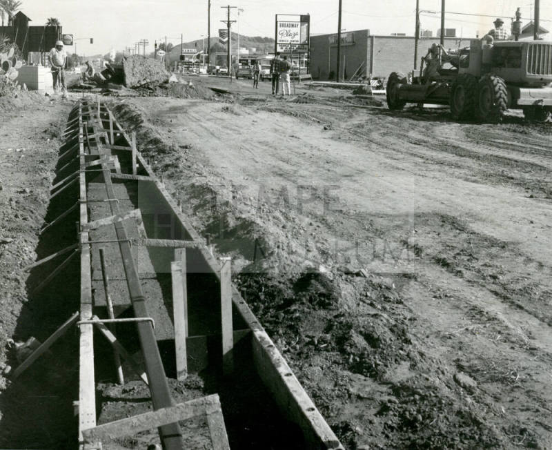 Road Under Construction, Mill and Broadway