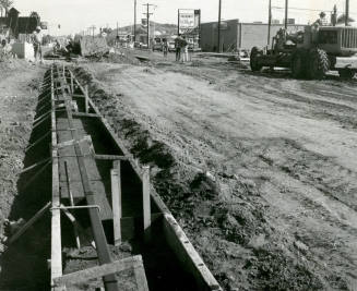 Road Under Construction, Mill and Broadway