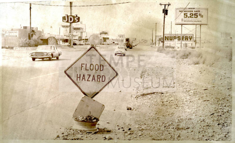 Flood Hazard Sign