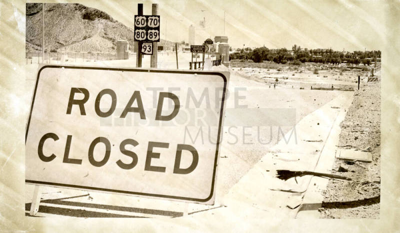 Road Closed Sign