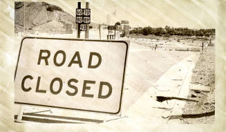 Road Closed Sign