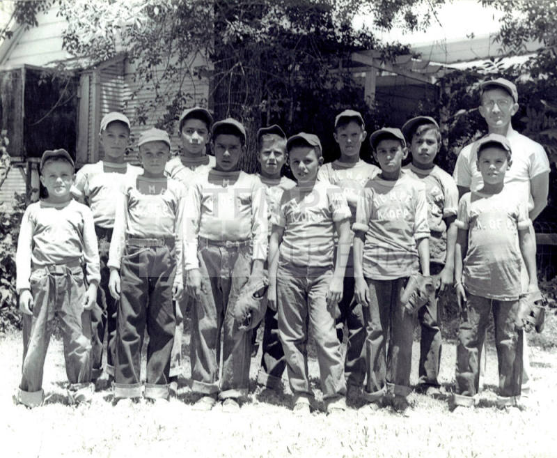 Boy's Baseball Team