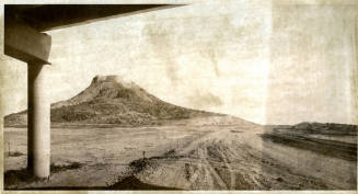 Freeway Under Construction By Double Butte