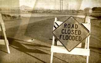 Road Closed Flooded