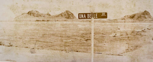Street Sign for Una Belle Dr. Tempe