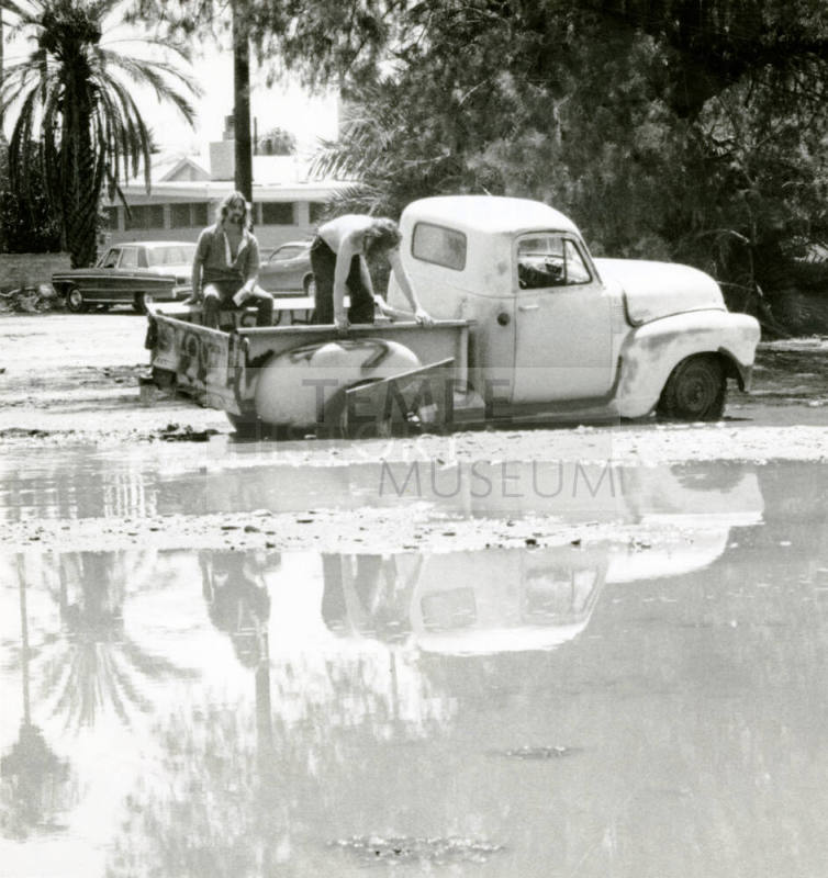 Pickup Truck Stuck in the Mud