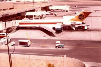 Hanshin Tigers arrive at Sky Harbor Airport #3